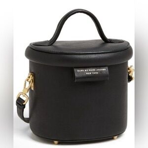 Marc Jacobs - Black Leather Crossbody Purse- Great Condition- As Is